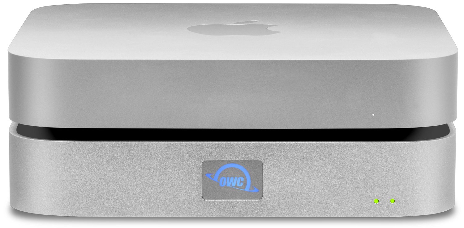 Mac Mini Thunderbolt 3 Dock with Dual NVMe Slot & CFexpress Card Slot -  Silver