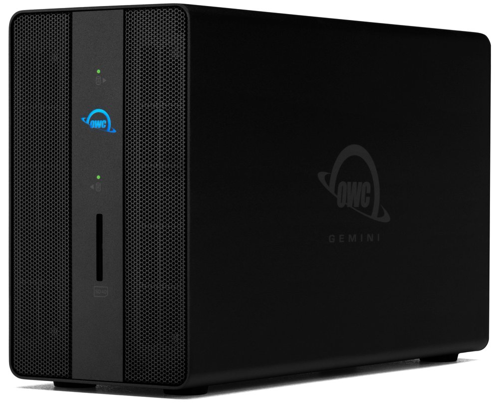 OWC 8.0TB Gemini Ultra X2 Two-Drive SSD RAID at MacSales.com