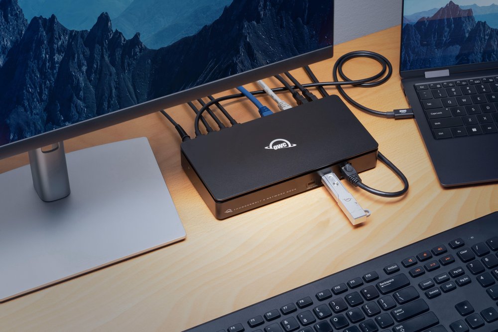 OWC Thunderbolt 5 Dual 10GbE Network Dock at MacSales.com