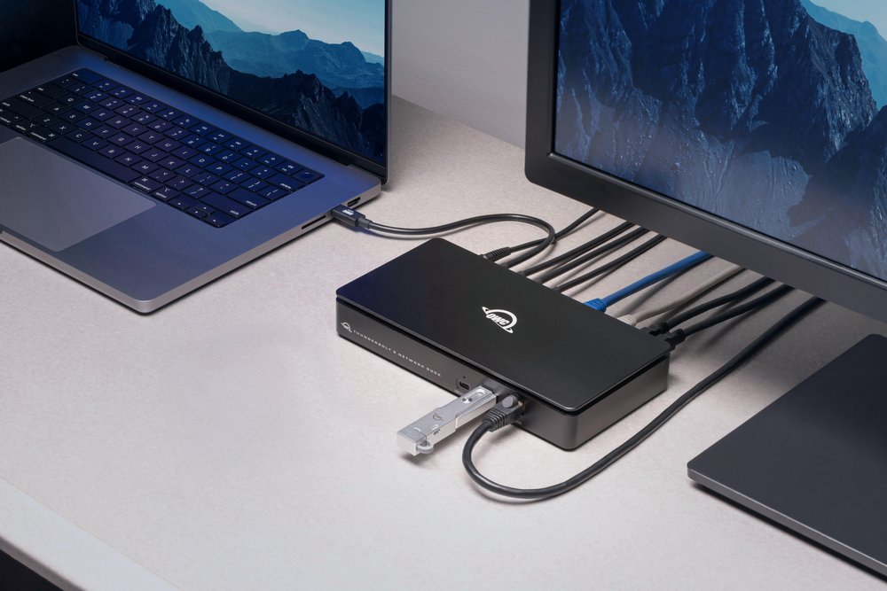 OWC Thunderbolt 5 Dual 10GbE Network Dock at MacSales.com