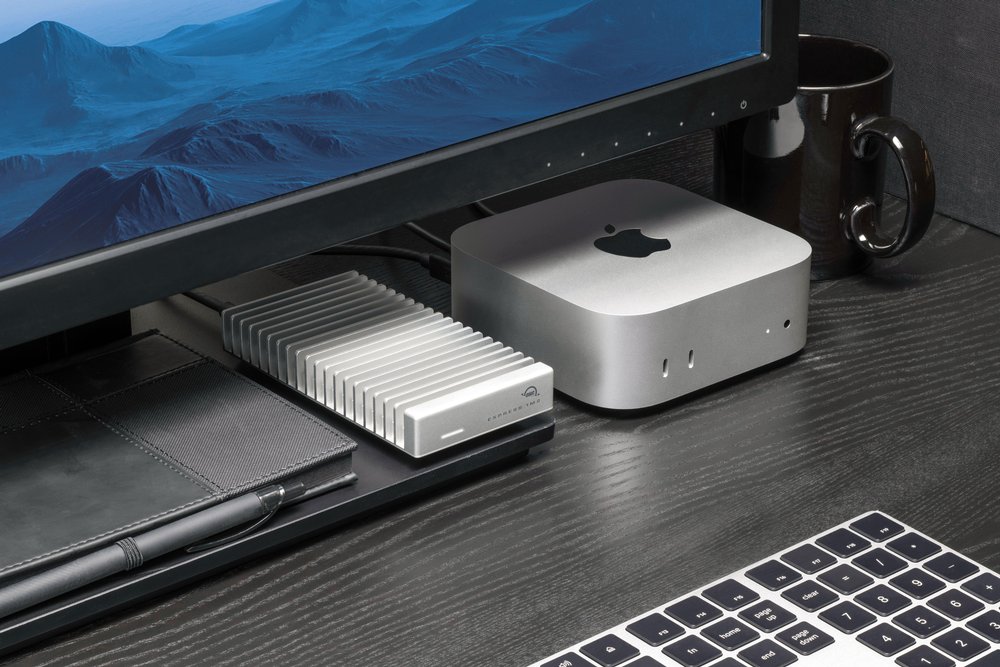 OWC Express 1M2 80G USB4 Portable SSD DIY Enclosure