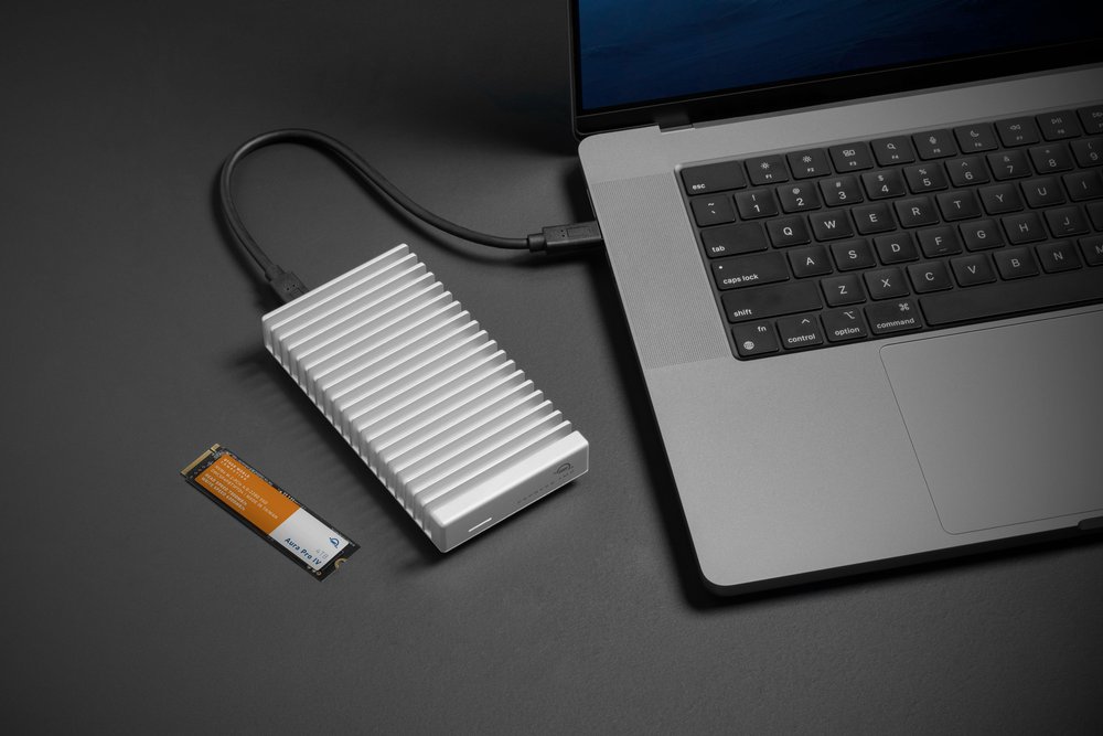 8.0TB OWC Express 1M2 80G USB4 (80Gb/s) Portable NVMe SSD