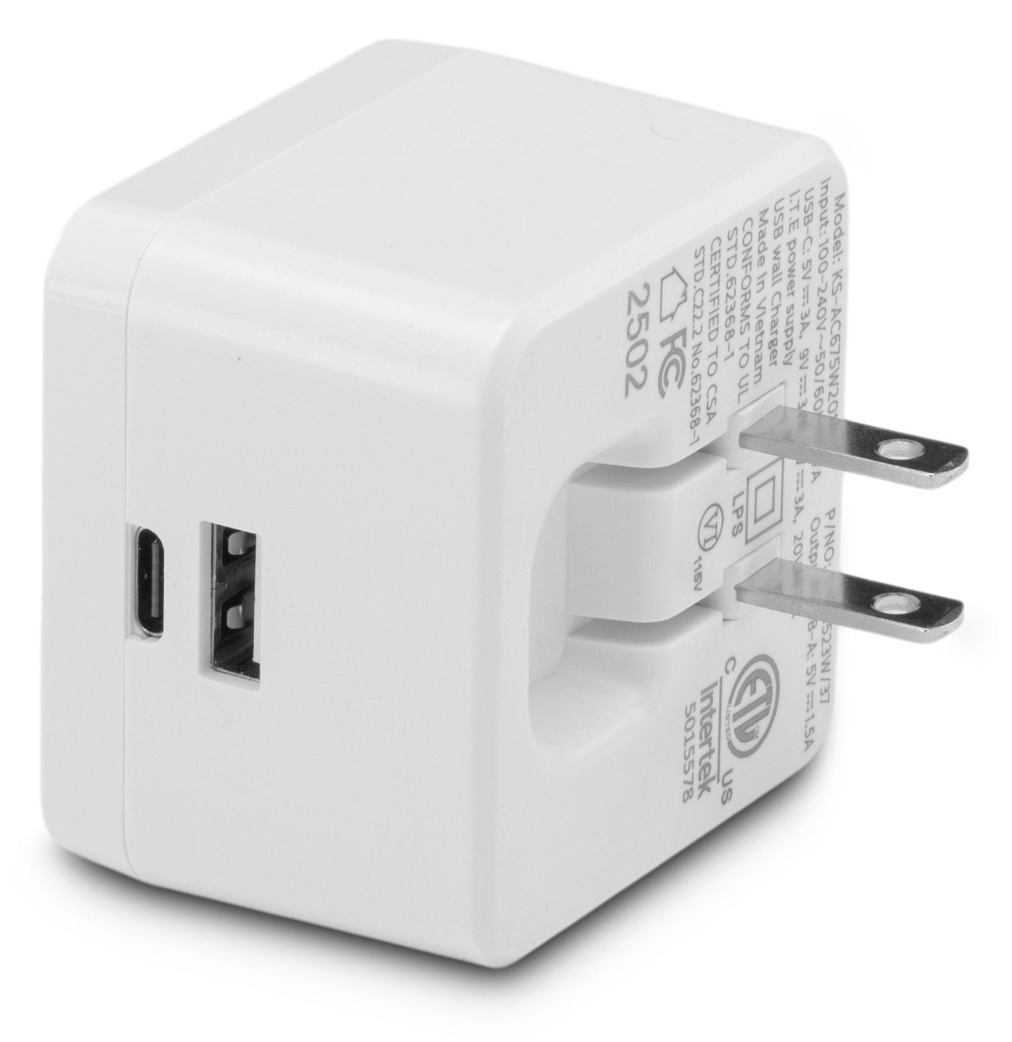 Philips DLP3523W/37 60W 2-Port USB-C + USB-A GaN at MacSales.com