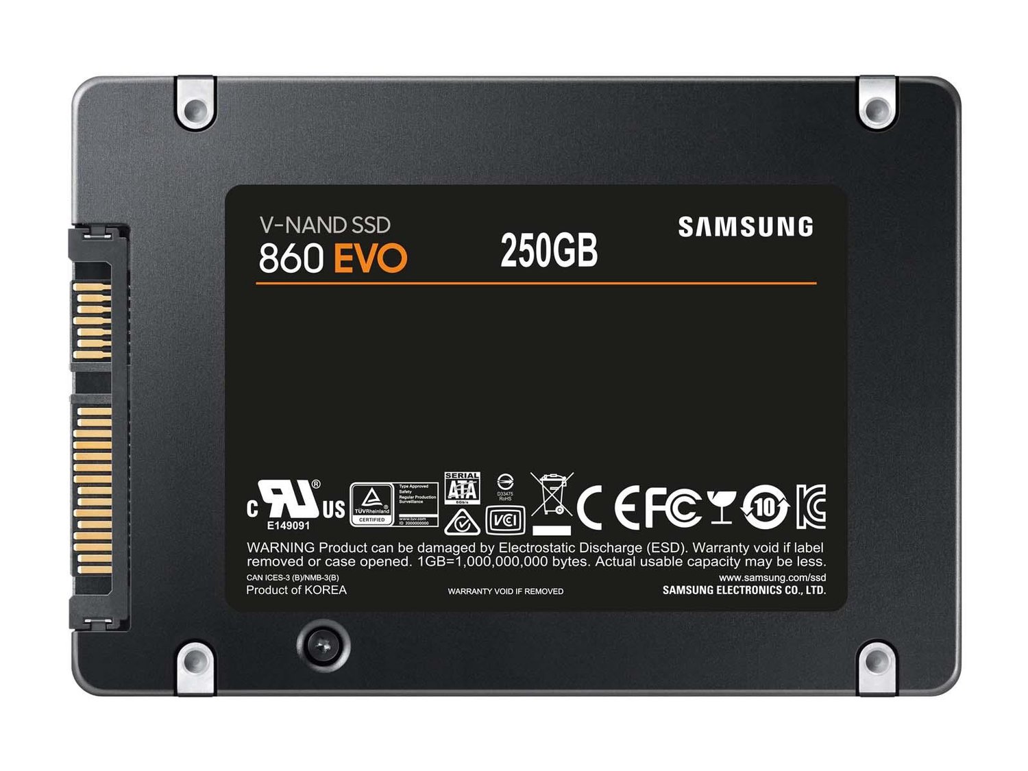 Samsung MZ-76E250 250GB 860 EVO Series 2.5-inch at MacSales.com
