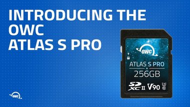 256GB OWC Atlas S Pro SDXC UHS-II V90 Media Card