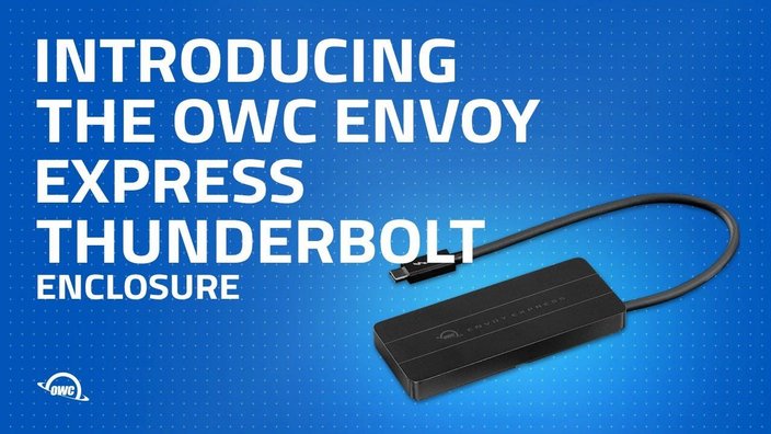 OWC Envoy Express Thunderbolt 3 Enclosure for NVMe M.2 SSD