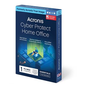 Acronis Cyber Protect Home Office Advanced 1 Year Subscription for 1 Computer + 250GB Acronis Cloud Storage - Retail Box