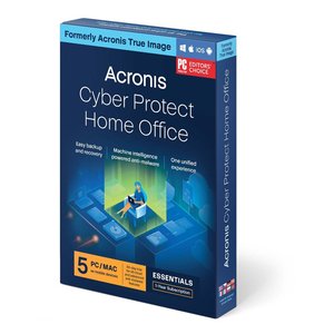 Acronis Cyber Protect Home Office Advanced 1 Year Subscription for 5 Computers + 250GB Acronis Cloud Storage