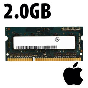 (*) 2.0GB Apple-Nanya Factory Original PC3-10600 1333MHz DDR3 204-Pin SO-DIMM Memory Module