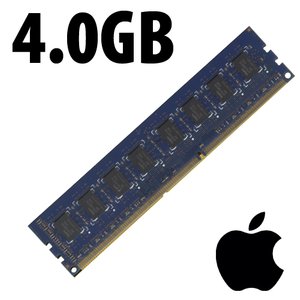 (*) 4.0GB Apple-Micron Factory Original PC14900 DDR3 ECC 1866MHz 240 Pin SDRAM Module.