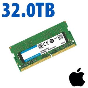 (*) 32.0GB Apple/Hynix Factory Original PC4-21300 DDR4 2666MHz 260-Pin SO-DIMM Memory Module