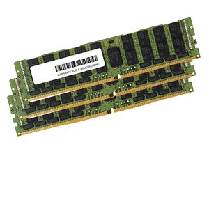 (*) 48.0GB (3 x 16GB) Apple-Major Brand PC23400 DDR4 ECC 2933MHz 288-pin RDIMM Memory Upgrade Kit
