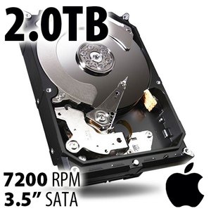 (*) 2.0TB Apple Genuine 3.5-inch SATA 7200RPM Hard Drive from yr2013-2016