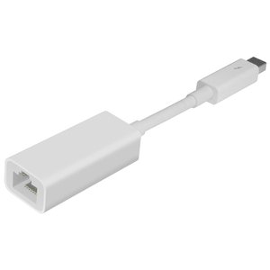 (*) Apple Genuine Thunderbolt to Gigabit Ethernet Adapter