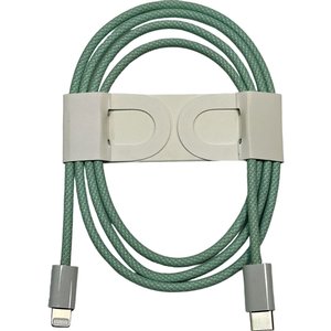 1.0 Meter (39") Apple Genuine Braided USB-C to Lightning Cable - Green