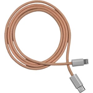 (*) 1.0 Meter (39") Apple Genuine Braided USB-C to Lightning Cable - Orange