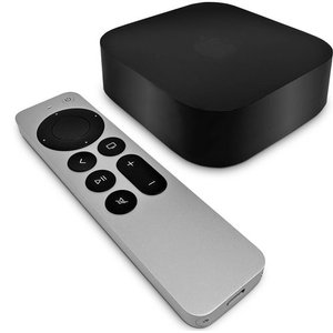 64GB Apple TV 4K Wi-Fi Only (3rd Generation, 2022) with Apple Remote, Siri-Enabled Voice Control