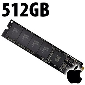 (*) 512GB Apple Solid-State Drive (SSD) from Apple MacBook Air (2012)