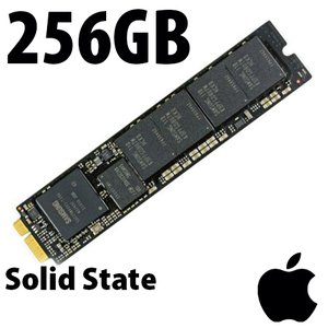 (*) 256GB Apple Factory Original Solid-State Drive for Select 2013 and Later Macs