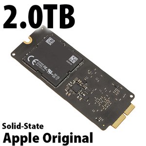 (*) 2.0TB Apple Factory Original Solid-State Drive for iMac (2017 - 2019)