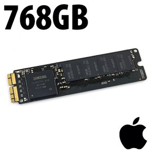 (*) 768GB Apple-Samsung Factory Original SATA Solid-State Drive for MacBook Pro with Retina Display (Mid 2012 - Early 2013)