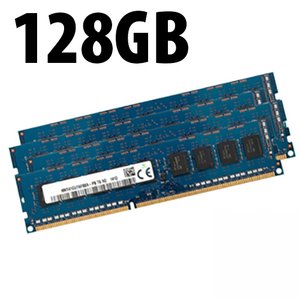 (*) 128GB (4 x 32GB) Major Brand PC3-10600 DDR3 ECC Registered 1333MHz/1066MHz 240-Pin DIMM Memory Upgrade Kit for Mac Pro (Late 2013 - 2019)