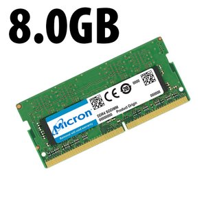 (*) 8.0GB Major Brand PC4-19200 DDR4 2400MHz 260-Pin SO-DIMM Memory Module