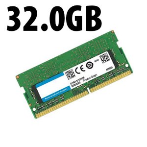 (*) 32.0GB Apple/Major Brand PC4-21300 DDR4 2666MHz 260-Pin SO-DIMM Memory Module