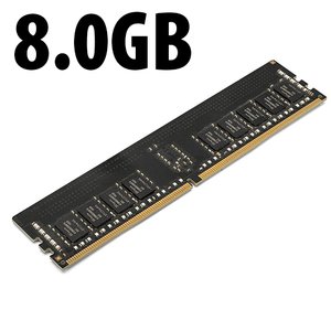 (*) 8.0GB Major Brand PC23400 DDR4 ECC 2933MHz 288-pin RDIMM Memory Upgrade Module