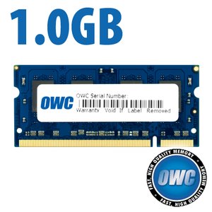 (*) 1.0GB Major Brand PC2-5300 DDR2 667MHz 200-Pin SO-DIMM Memory Module for Mac