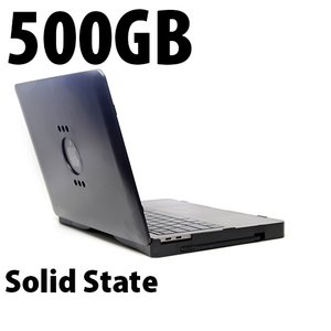 500GB Case Byte Snap-On Bus-Powered Portable Storage Solution for 13-inch MacBook Pro (Late 2016 - Current) - Black
