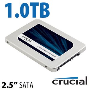 (*) 1.0TB Crucial MX500 2.5-inch 7mm SATA 6.0Gb/s Solid-State Drive