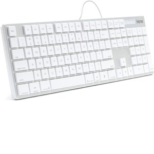 iHome Full Size Wired Keyboard for Apple Mac (PC Compatible)