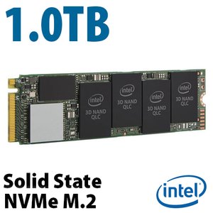 (*) 1.0TB Intel 660p Series M.2 80mm PCIe 3.0 x4 Solid-State Drive