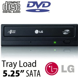 LG 24X Super-Multi DVD/CD Burner/Reader 5.25-inch SATA Internal Optical Drive Kit with M-DISC Support for Mac Pro (2006-2008)