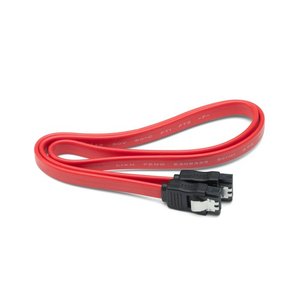 0.6 Meter (24") SATA Internal 7 pin to 7 pin, straight connector to straight connector with locking latch
