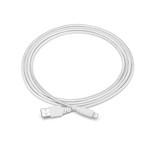 2.0 Meter (78") NewerTech Premium Quality Lightning to USB Cable - White