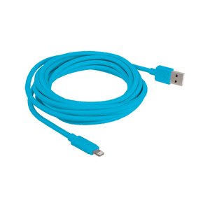 3.0 Meter (118") NewerTech Premium Quality Lightning to USB Cable - Blue