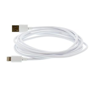 2.0 Meter (78") NewerTech High Quality Lightning to USB Cable - White
