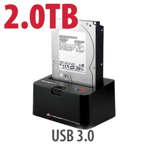 2.0TB 7200RPM HD & NewerTech Voyager S3 'SuperSpeed' USB 3.0 Interface SATA 6Gb/s Dock Bundle