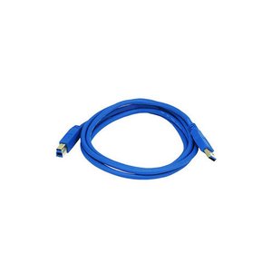 1.8 Meter (72") NewerTech USB-A to USB-B Premium Quality Cable - Blue