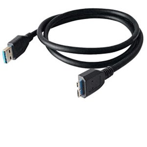 0.4 Meter (16") NewerTech USB 3.0 A to Micro B Premium Quality Cable.