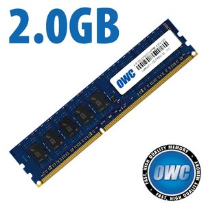 2.0GB OWC PC3-10600 DDR3 ECC 1333MHz 240-Pin DIMM Memory Module