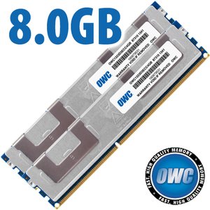 8.0GB (2x 4GB) DDR3 ECC PC3-10600 1333MHz SDRAM ECC for Mac Pro 'Nehalem' & 'Westmere' models