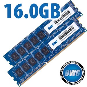 16.0GB (2 x 8GB) OWC PC3-10600 DDR3 ECC 1333MHz 240-Pin DIMM Memory Upgrade Kit