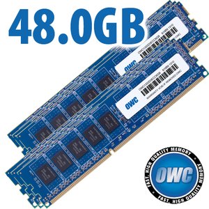 48.0GB (6 x 8GB) OWC PC3-10600 DDR3 ECC 1333MHz 240-Pin DIMM Memory Upgrade Kit