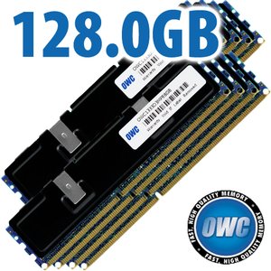 128.0GB (8 x 16GB) OWC PC3-10600 DDR3 ECC-R 1333MHz 240-Pin DIMM Memory Upgrade Kit