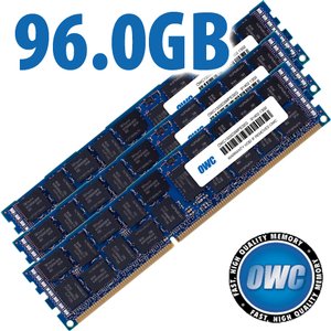 96.0GB (3 x 32GB) OWC PC3-10600 1333MHz DDR3 ECC-R SDRAM Memory Upgrade Kit for Mac Pro (Late 2013 - 2019)
