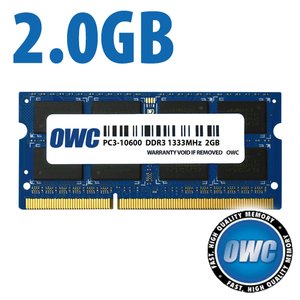 2.0GB PC3-10600 DDR3 1333MHz SO-DIMM 204-Pin CL9 SO-DIMM Memory Module