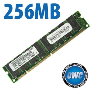256MB PC133 CL3 3-2-2/PC100 CL2 2-2-2 Universal 168 Pin SDRam DIMM